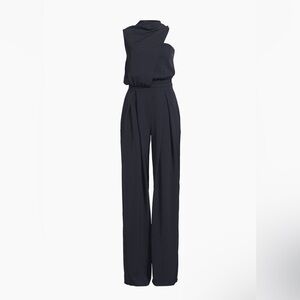 NWT BLACK HALO EVE Floella Jumpsuit NAVY SZ 4
